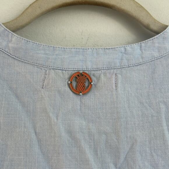 Simply Southern beachy ruffle sleeveless tiered fit & flare midi dress sz S - Picture 6 of 8